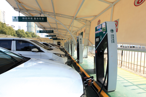 常熟充電站項(xiàng)目均由宏宇公司完成土建、安裝與運(yùn)維